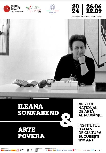 Muzeul Național de Artă al României, Ambasada Italiei în România și Institutul Italian de Cultură din București prezintă expoziția ILEANA SONNABEND & ARTE POVERA 18903179