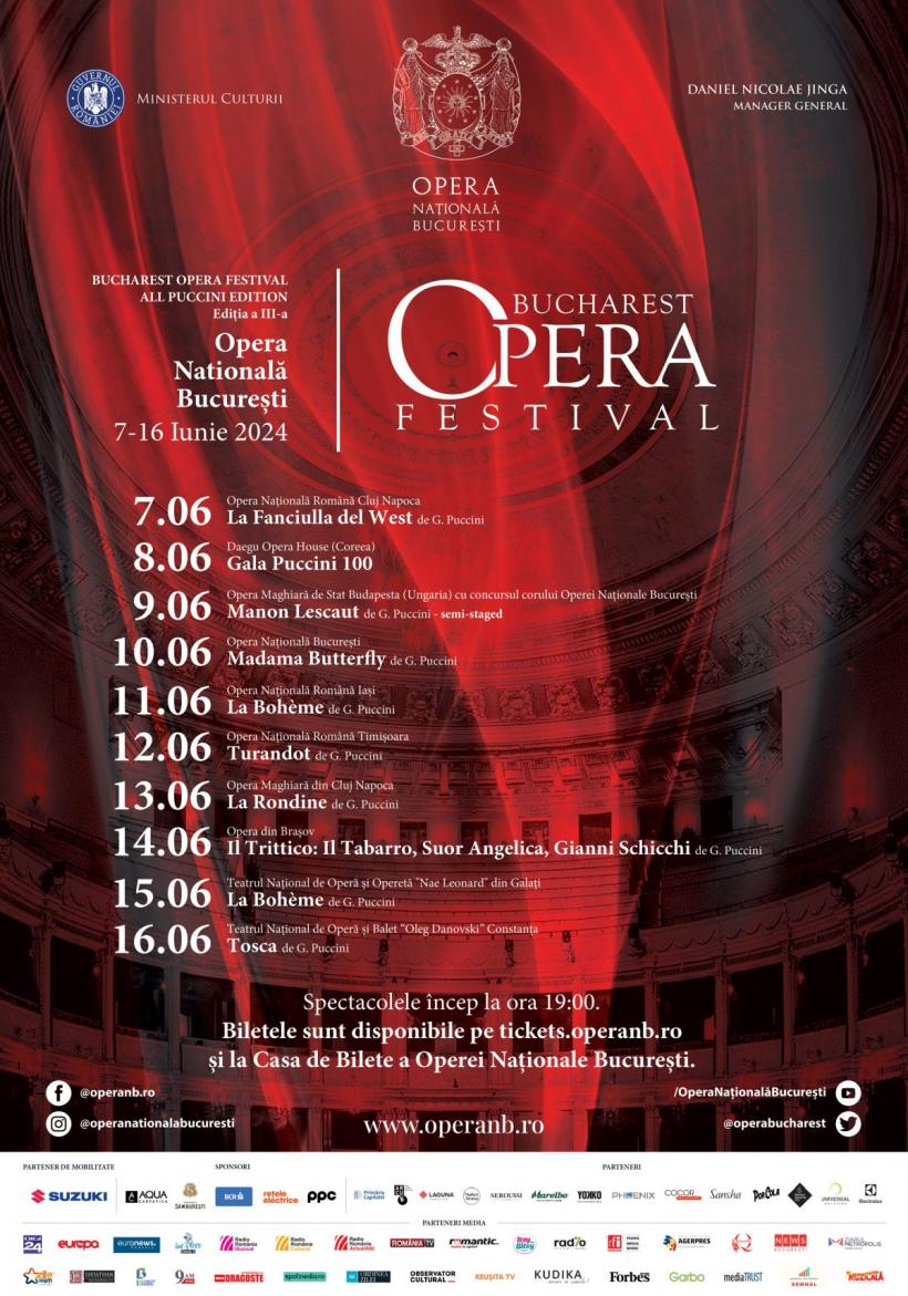 Ultimele zile din Bucharest Opera Festival – All Puccini Edition