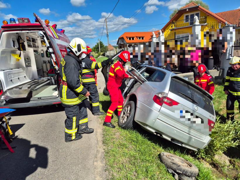 Accident grav în Mureș. Elicopterul SMURD a fost trimis în misiune 18903588