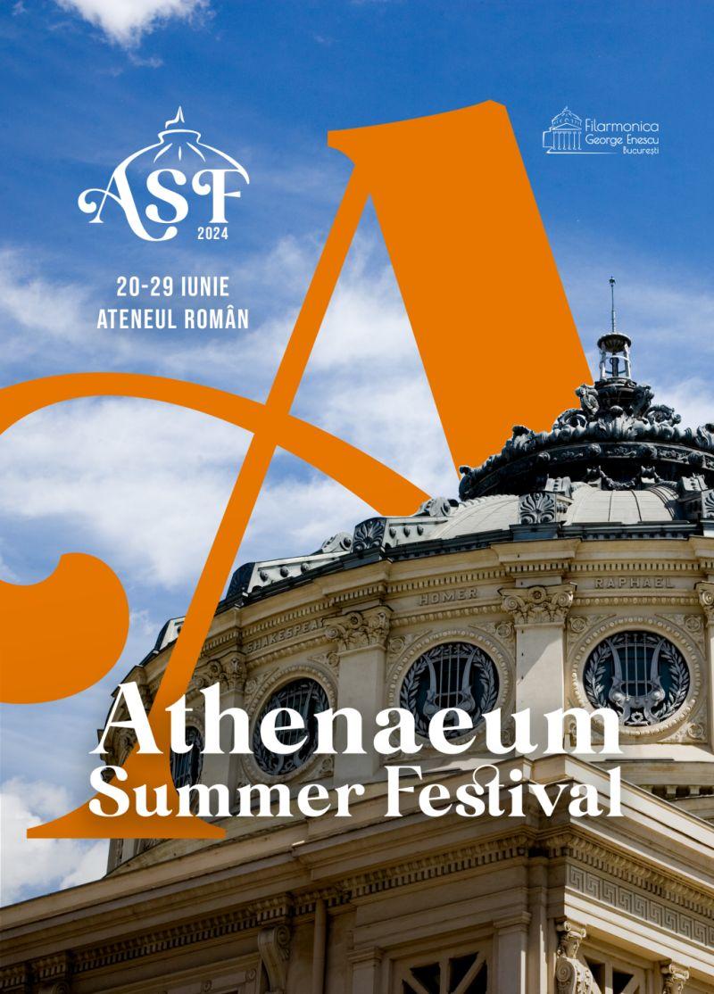 Athenaeum Summer Festival: Muzică clasică, jazz, muzică de film și muzică veche, între 20 și 29 iunie, la Ateneul Român