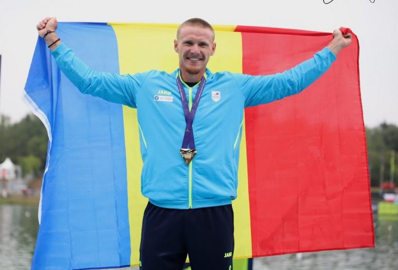 Cătălin Chirilă, aur la canoe simplu pe distanța de 1.000 de metri la Campionatele Europene de la Szeged