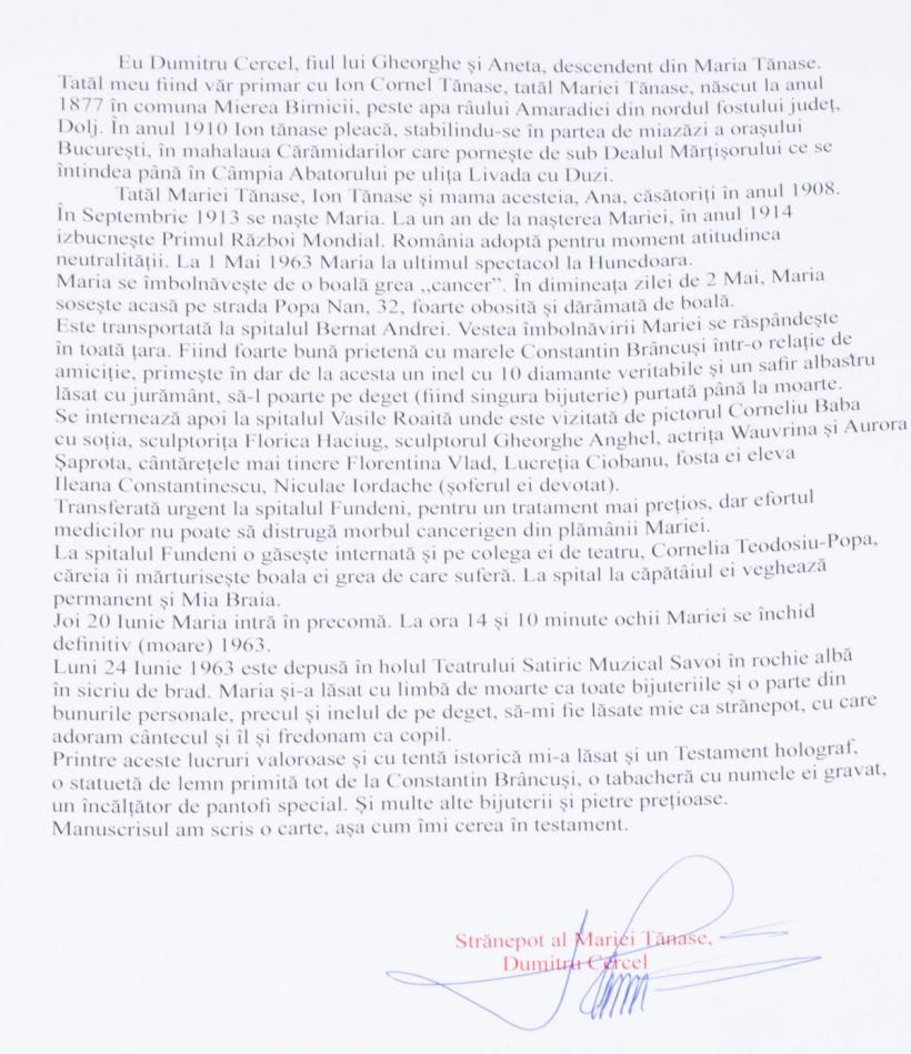 „Singura bijuterie purtată de Maria Tănase până la moarte”, un inel din aur, cu safir – în licitație la Artmark 18903787