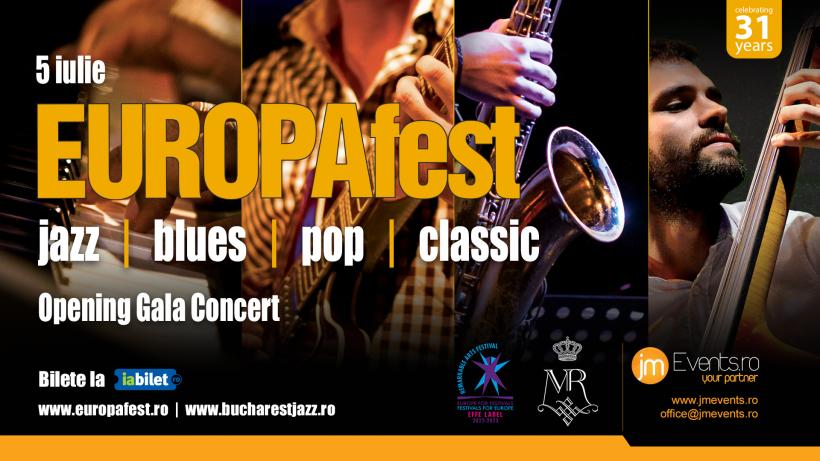 EUROPAfest 2024 – noul imn: Luca Aletta / Italia, multiplu laureat al scenelor de jazz, a compus  o piesă special pentru EUROPAfest 18903938