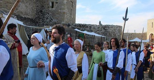  Peste 600 de cavaleri, luptători şi personaje arhaice din nouă ţări, la Festivalul Medieval Oradea