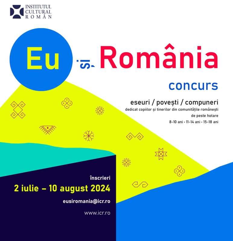  Concursul &#039;&#039;Eu şi România&#039;&#039;, dedicat copiilor din comunităţile româneşti de peste hotare