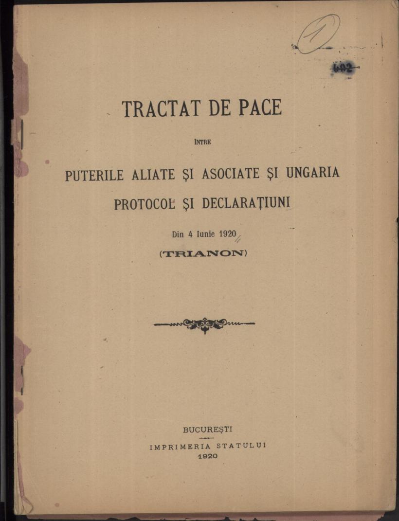 Dialog cu profesorul Vasile Pușcaș la 104 ani de la consfințirea unei păci cruciale pentru România: ​​​​​​​„Prin semnarea Tratatului de la Trianon, Ungaria a recunoscut că era un stat înfrânt în război” 18905819