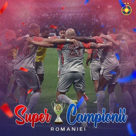 FCSB câștigă din nou Supercupa României după 11 ani. Victorie clară în fața Corvinul Hunedoara