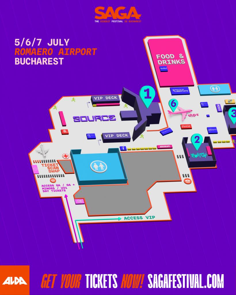 SAGA festival începe vineri. Tot ce trebuie să știi despre cel mai iubit festival de muzică din București 18906305