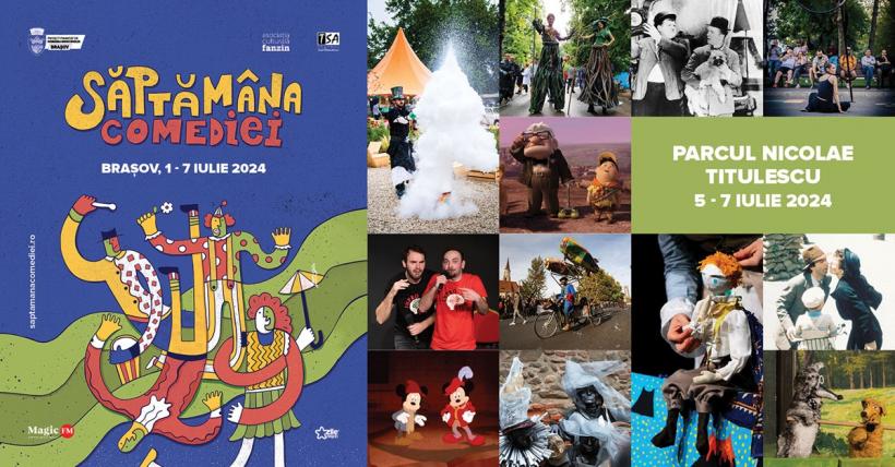 Teatru, muzică, film și o expoziție inedită, în weekend, la festivalul Săptămâna Comediei din Brașov 18906448