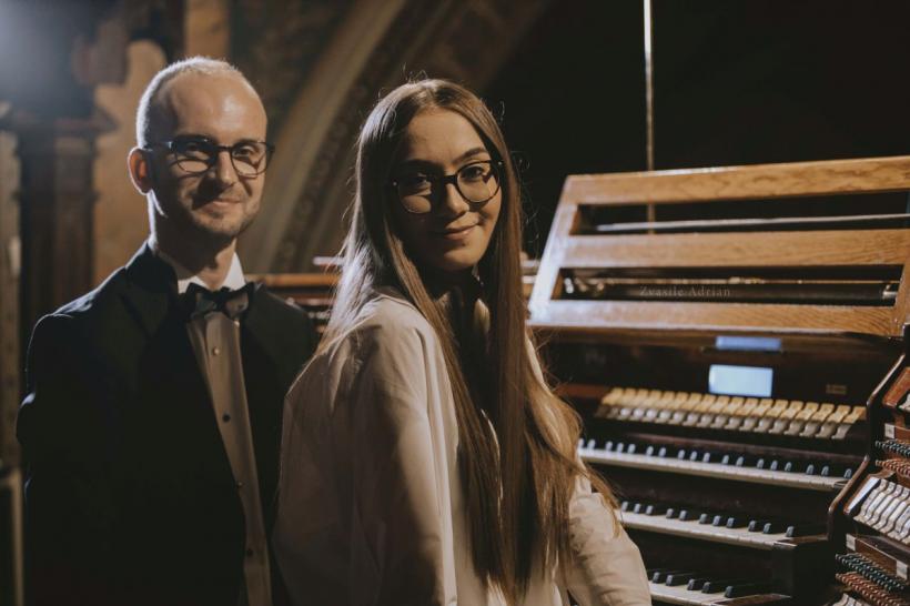 Turneul Național ”Orgile României” 2024. Organiștii Eduard Antal și Maria-Luisa Andrici susțin primul concert  la Catedrala Sf. Iosif din București