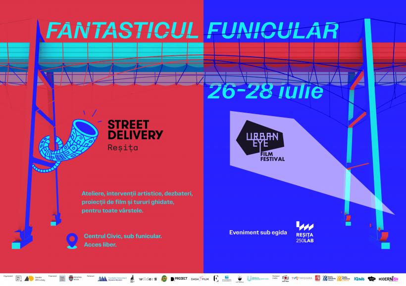 Fantasticul Funicular: ultimul an în straie vechi  Reșița va găzdui ediții pilot ale Street Delivery și UrbanEye Film Festival 