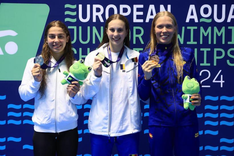 Record național la 15 ani: Tânăra Daria Măriuca Silișteanu, aur pentru România la Campionatul European de înot de la Vilnius 18906754