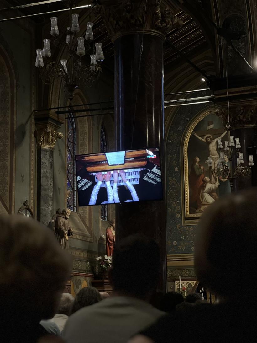 Turneul Național ”Orgile României” 2024. Organiștii Eduard Antal și Maria-Luisa Andrici concertează, pe 12 iulie, pe o orgă  oferită de regele Carol I localnicilor din Săbăoani, Neamț 18907080