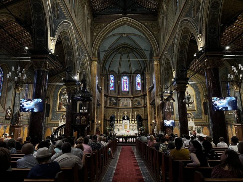 Turneul Național ”Orgile României” 2024. Organiștii Eduard Antal și Maria-Luisa Andrici concertează, pe 12 iulie, pe o orgă  oferită de regele Carol I localnicilor din Săbăoani, Neamț 18907081