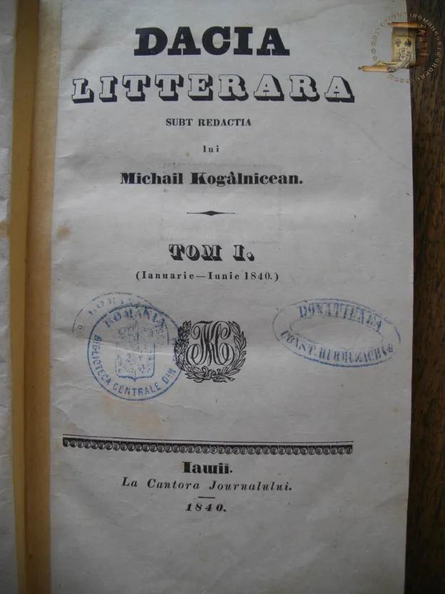 Oameni care ne-au făcut mari. ​​​​​​​Mihail Kogălniceanu, inima și mintea de aur ale României 18907185