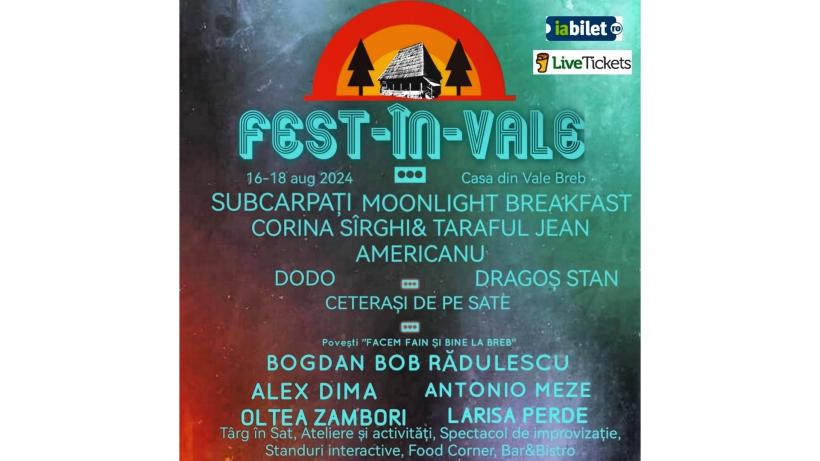 Fest-în-Vale la #MagicLandBreb, între 16 și 18 august – festivalul magic din Maramureș