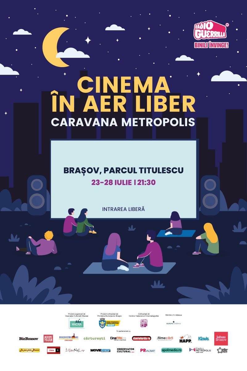 Brașovul găzduiește șase seri de Cinema în aer liber 18907882