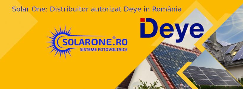 (P) Solar One: Distribuitor autorizat Deye în România