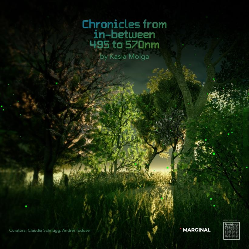 Chronicles from In-Between 495-570 nm - o cronică a lumii naturale evanescente la granița dintre artă, știință și memorie personală 18908071