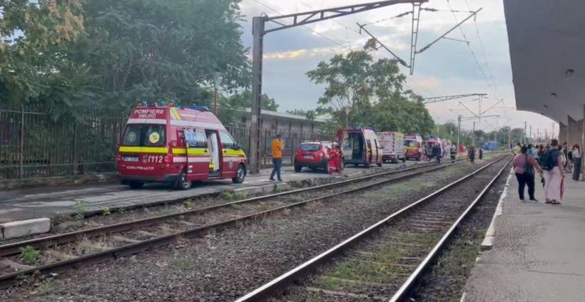 Accident feroviar! 15 răniți după impactul dintre două trenuri între Gara de Nord și Gara Basarab 18908601