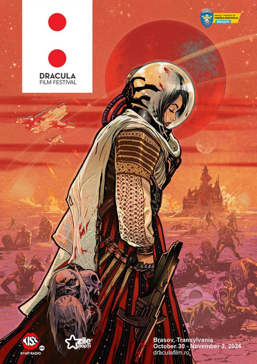 Dracula Film Festival anunță lansarea competițiilor de filme pentru ediția din 2024 și prezintă posterul oficial al festivalului, realizat de un cunoscut artist spaniol 18908625