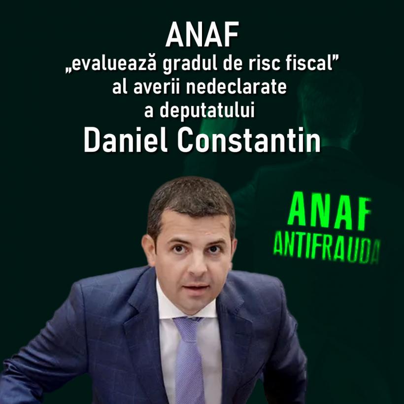 Direcția Antifraudă a ANAF investighează averea nedeclarată a deputatului Daniel Constantin