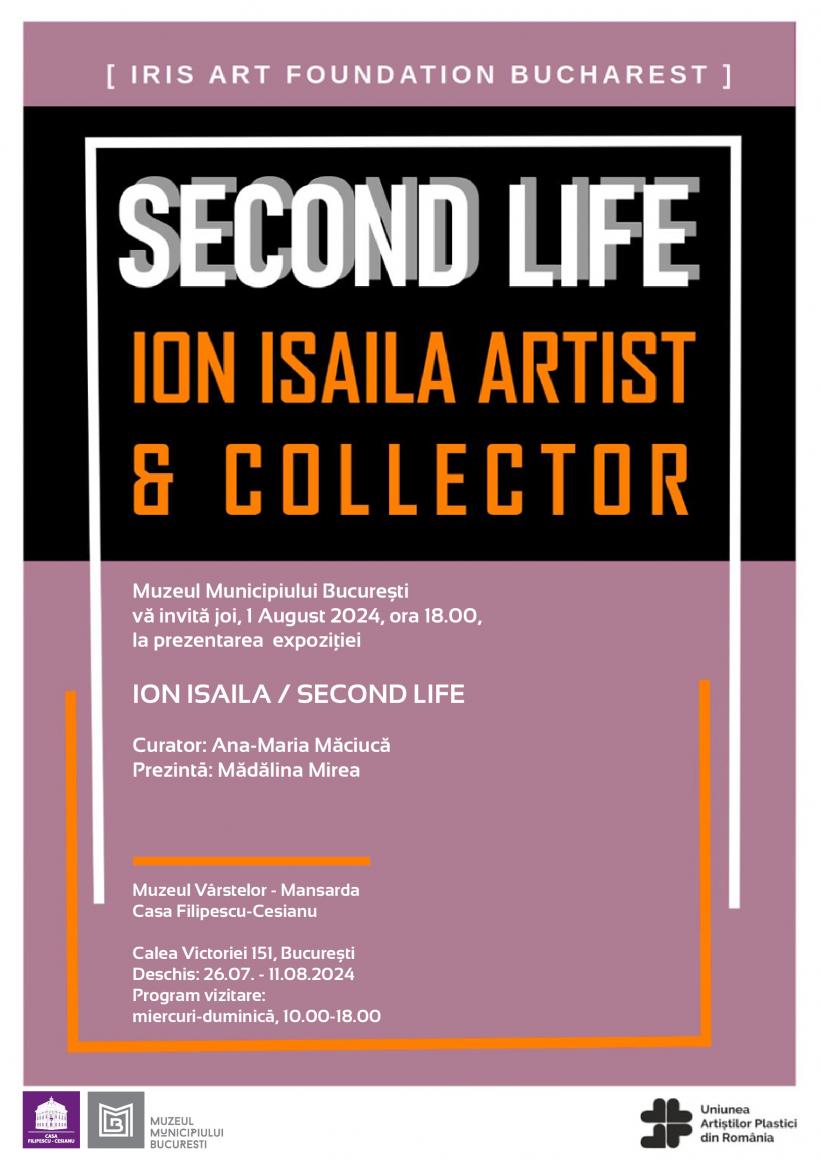 Vernisajul expoziției „Second Life – Ion Isaila Art Collector”
