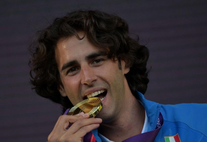 Campionul olimpic Gianmarco Tamberi și-a pierdut verigheta în Sena. Mesajul romantic către soția lui