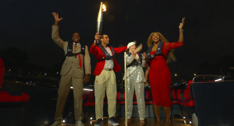 România, la înălțime! Nadia Comăneci și Rafael Nadal, purtători ai torței olimpice la Jocurile Olimpice Paris 2024  18909752