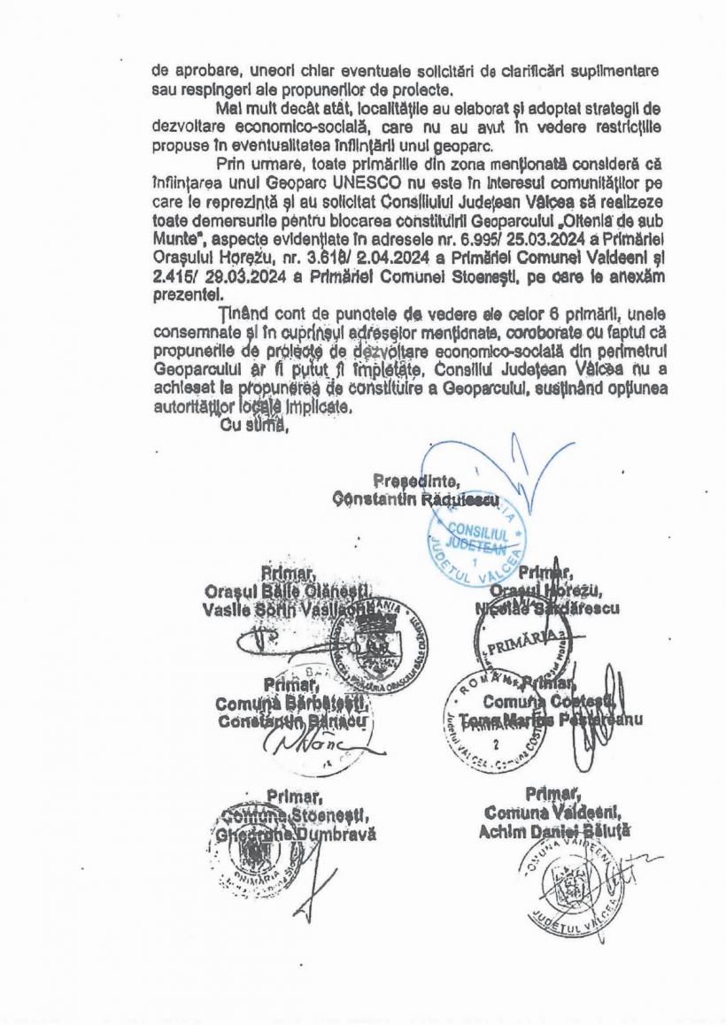 O scrisoare pierdută la Ministerul Mediului ne face de râs: Un geoparc ratat arată legăturile ONG-urilor de mediu cu Guvernul Cioloș și UNESCO 18909965