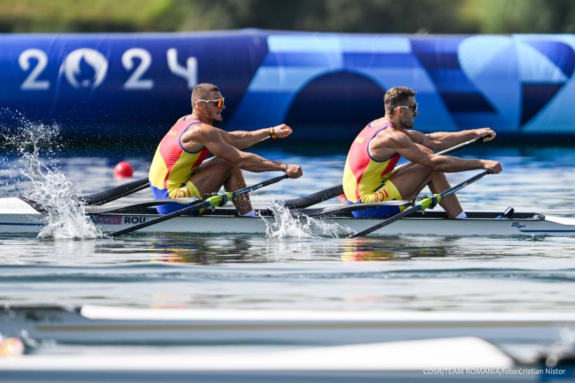 Paris 2024. Andrei Cornea şi Marian Enache, CAMPIONI olimpici la dublu vâsle masculin 