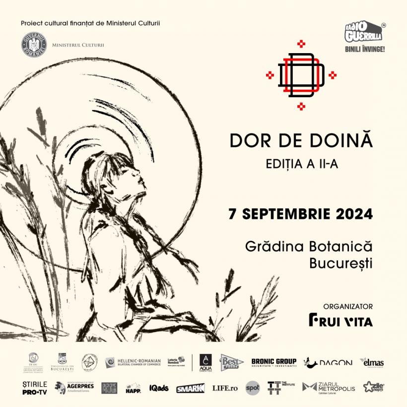 "Dor de Doină" se întoarce cu o nouă ediție pentru a aduce patrimoniul cultural în atenția publicului 18910634