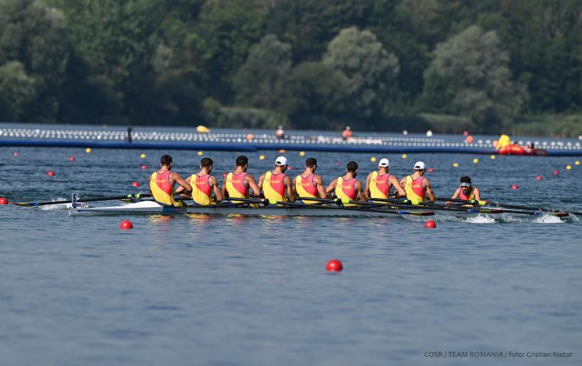 JO 2024: Bărcile de 8+1 rame pot aduce alte medalii astăzi României. Iată programul evoluției sportivilor români pe 3 august