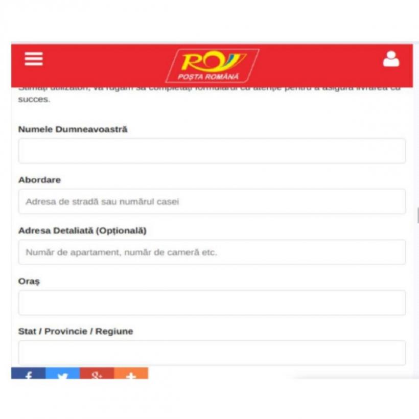 Avertisment! Campanii de tip Scam, care folosesc numele Poștei Române 18910986