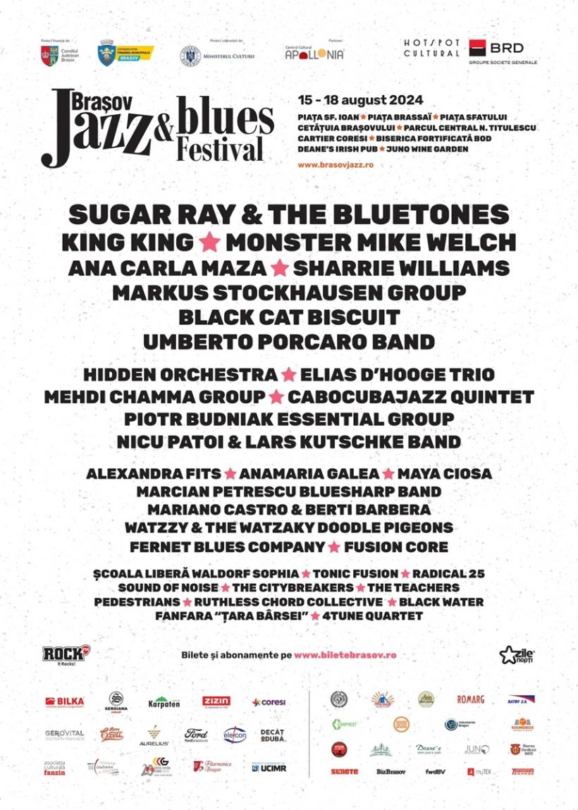 Brașov Jazz & Blues Festival, între 15 și 18 august, peste tot în Brașov! 18911840