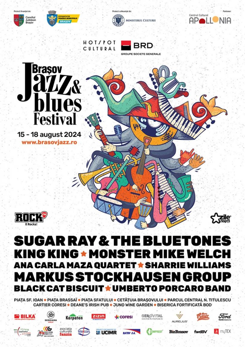 Brașov Jazz & Blues Festival, între 15 și 18 august, peste tot în Brașov! 18911842