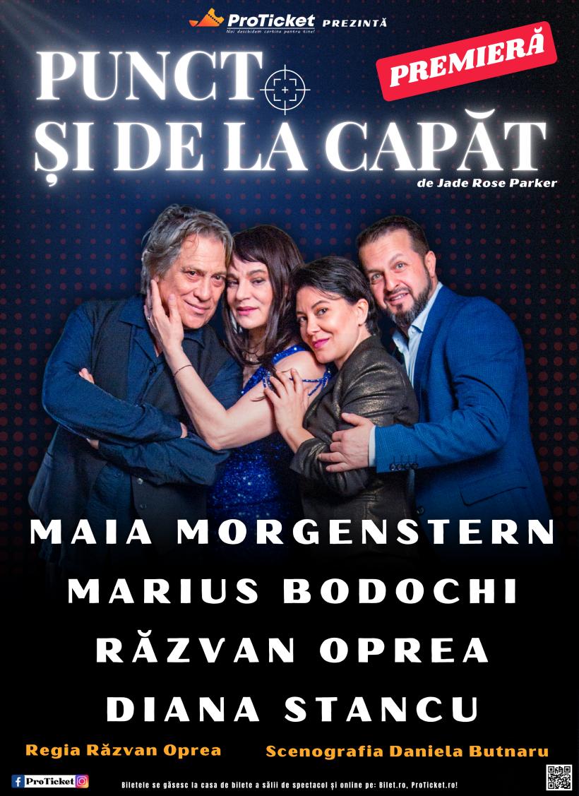 ProTicket deschide Stagiunea 2024 -2025 cu două premiere de teatru: „Fluturi, fluturi” și „Punct. Și de la Capăt” 18911847