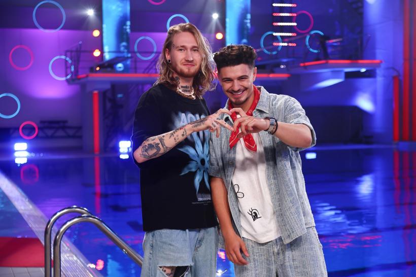 Alex Furman și DJ Deny, act de curaj în cea mai nouă ediție Splash! Vedete la apă, joi, de la 20.30, la Antena 1 ,,Sărim și din elicopter, dacă e nevoie!” 18912343