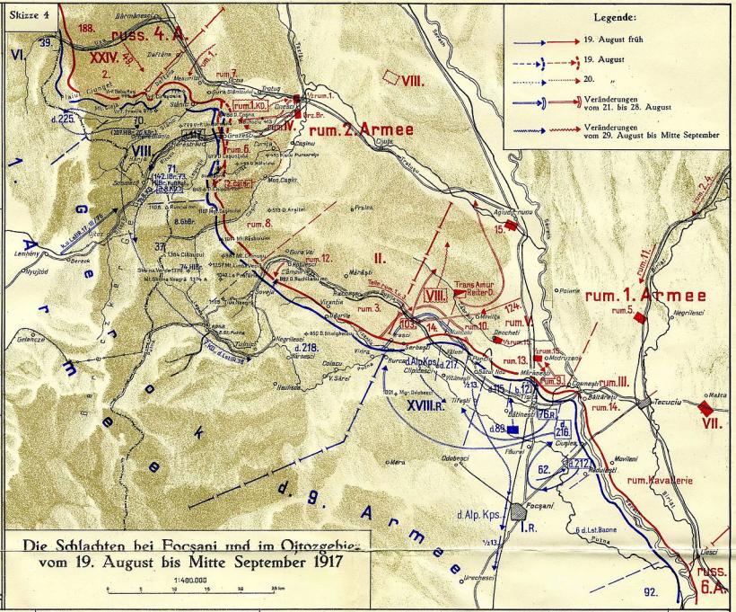  Tribut de sânge: Mărășești, încleștarea care a salvat existența și onoarea României 18912119