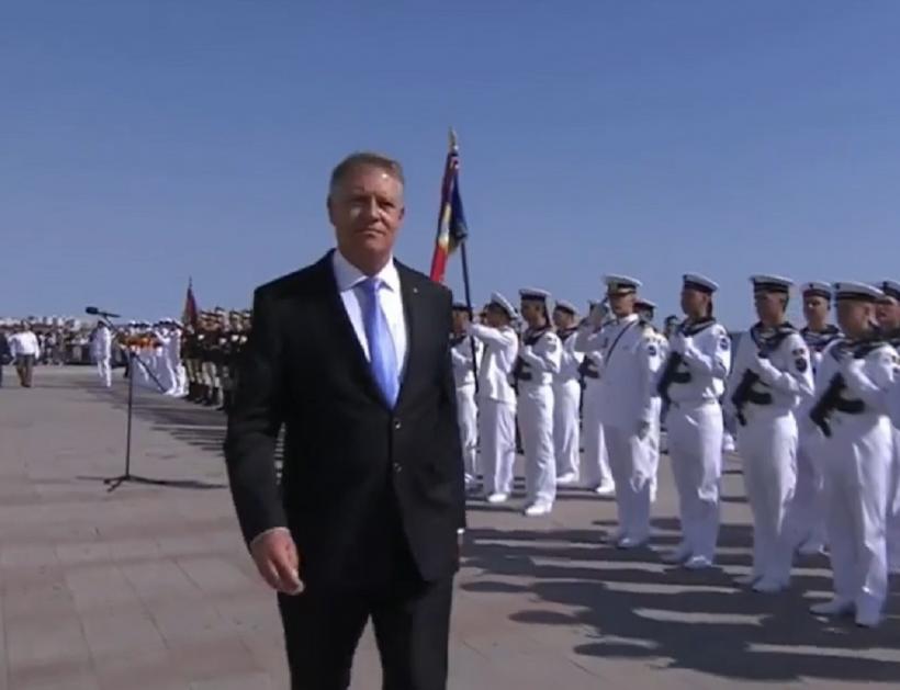 Iohannis, de Ziua Marinei: „România este astăzi o țară sigură și stabilă, înscrisă ireversibil pe calea dezvoltării democratice, alături de partenerii și de Aliații din UE și din NATO!” 18912553