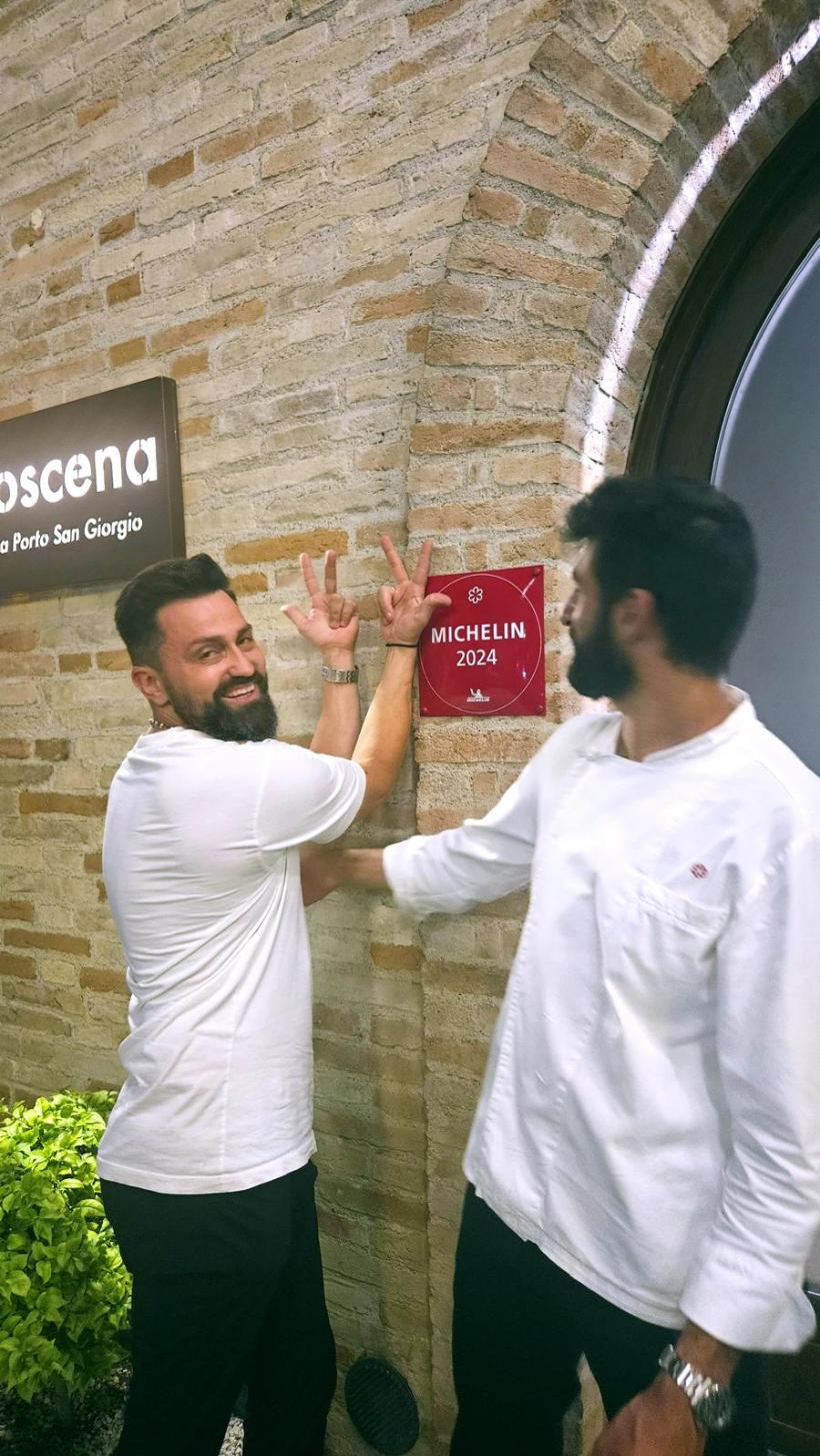 Chef Orlando Zaharia, vizită surpriză în Porto San Giorgio, la Chef Richard Abou Zaki:  ”Nu îl anunțasem că vin, a fost o întâlnire neplanificată care va rămâne de poveste” 18913283