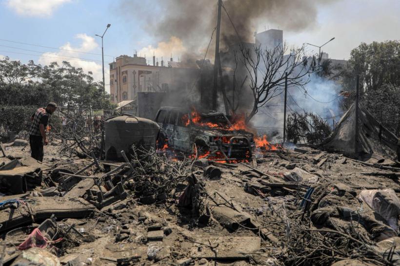 12 palestinieni, uciși într-un bombardament israelian 18913908