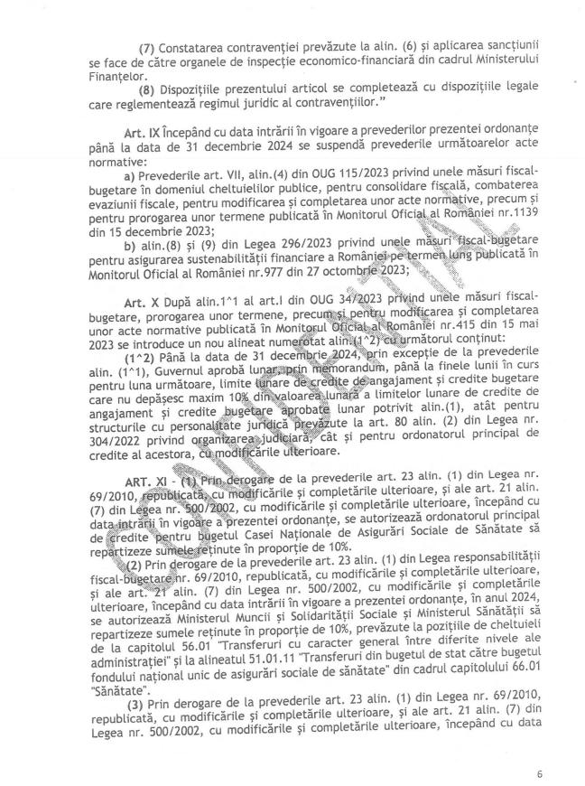 CONFIDENȚIAL: Ordonanța Austerității. Iată documentul! Se taie bonusurile bugetarilor 18914278