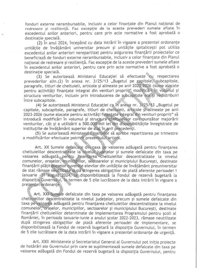 CONFIDENȚIAL: Ordonanța Austerității. Iată documentul! Se taie bonusurile bugetarilor 18914283