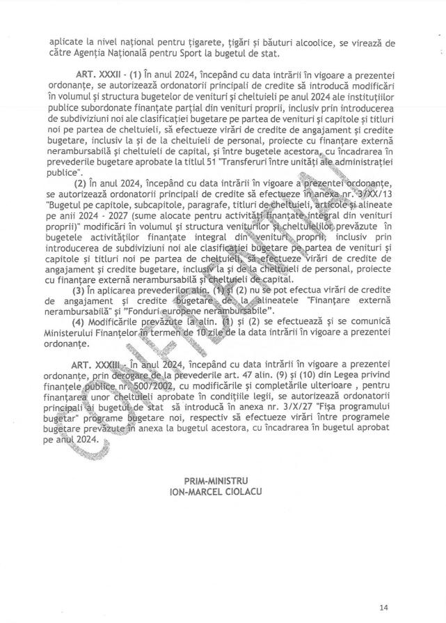 CONFIDENȚIAL: Ordonanța Austerității. Iată documentul! Se taie bonusurile bugetarilor 18914286