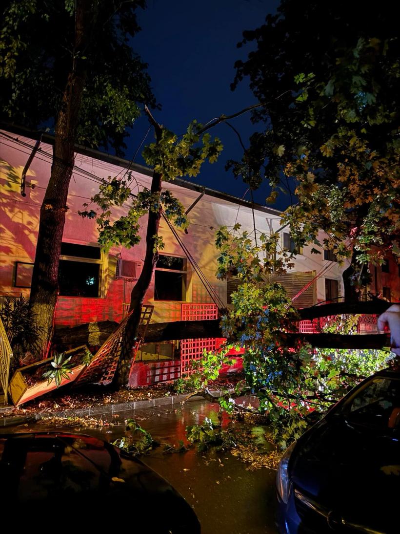 Furtună violentă în municipiul Iaşi: zeci de cetățeni au apelat 112 18914498