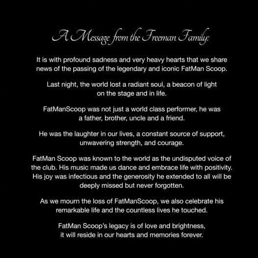 Șoc în lumea muzicii: Celebrul rapper american Fatman Scoop a murit pe scenă la 53 de ani 18915104