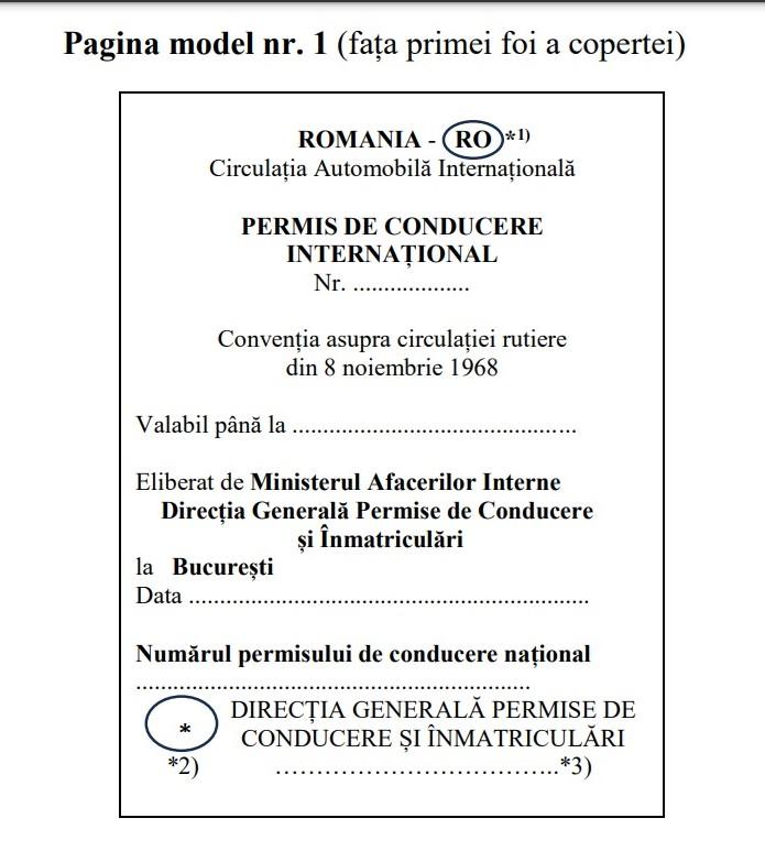 Apare permisul de conducere internațional 18915210