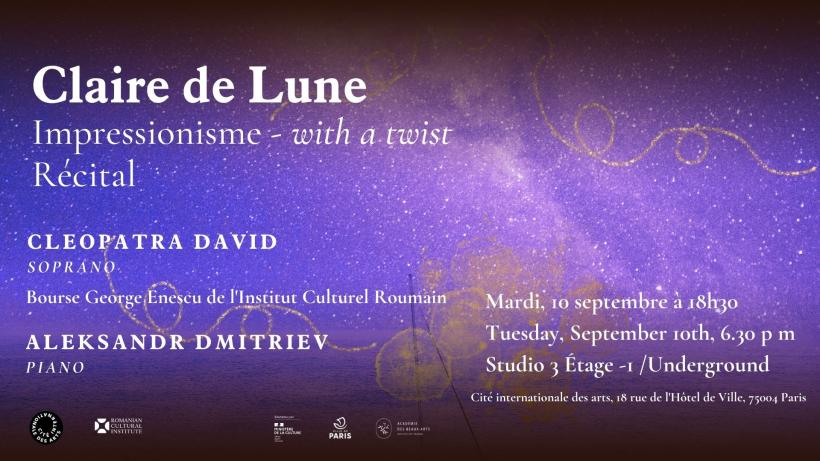 Impresionism with a twist la Paris. Claire de Lune 18915388