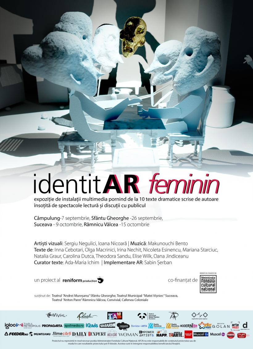 IdentitAR Feminin.  O colecție de personaje feminine se arată într-o expoziție prin realitatea augmentată 18915557